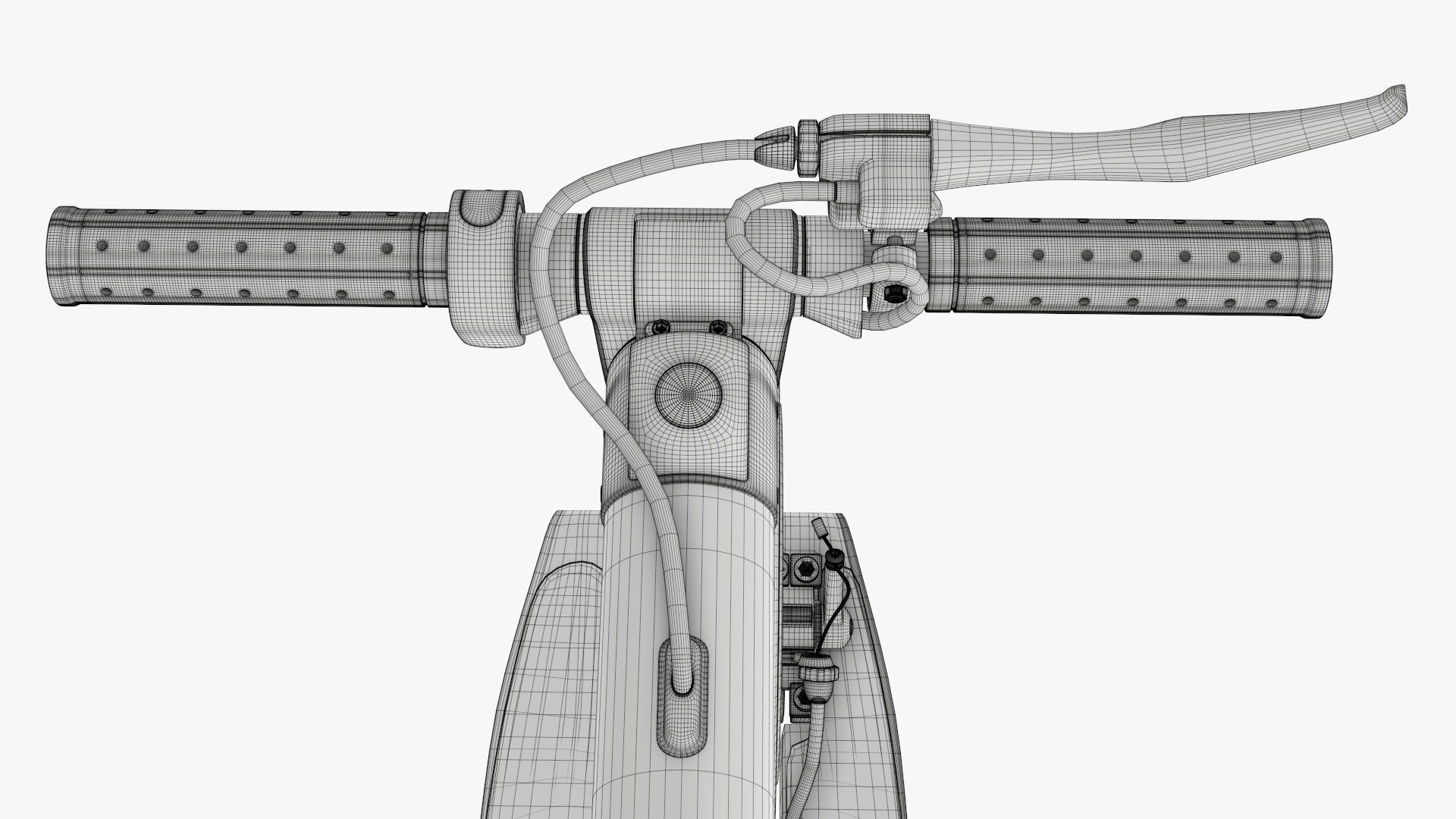 Scooter electric 01 folded 3D model_20