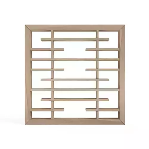 Kirikokasumi wooden frame with squares 3D print model