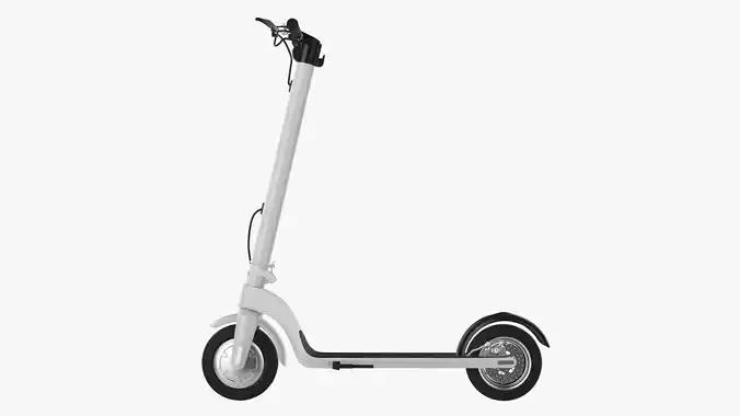 Scooter electric 01 white