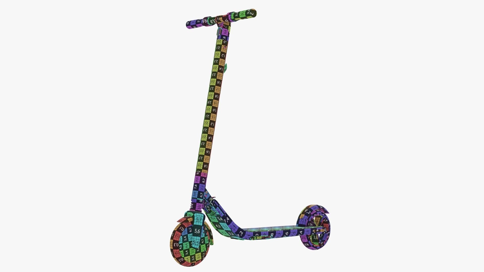 Scooter electric 02 3D model_22