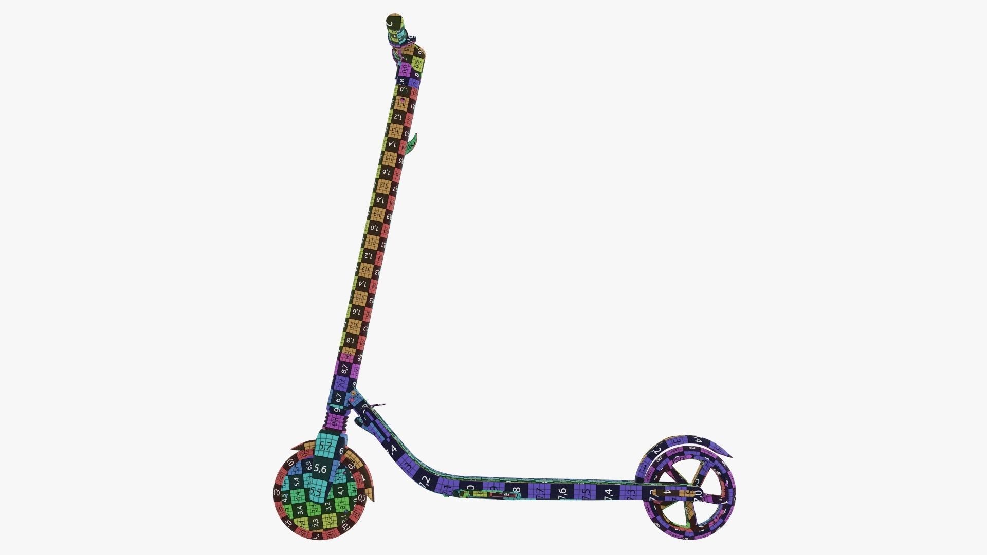 Scooter electric 02 3D model_23