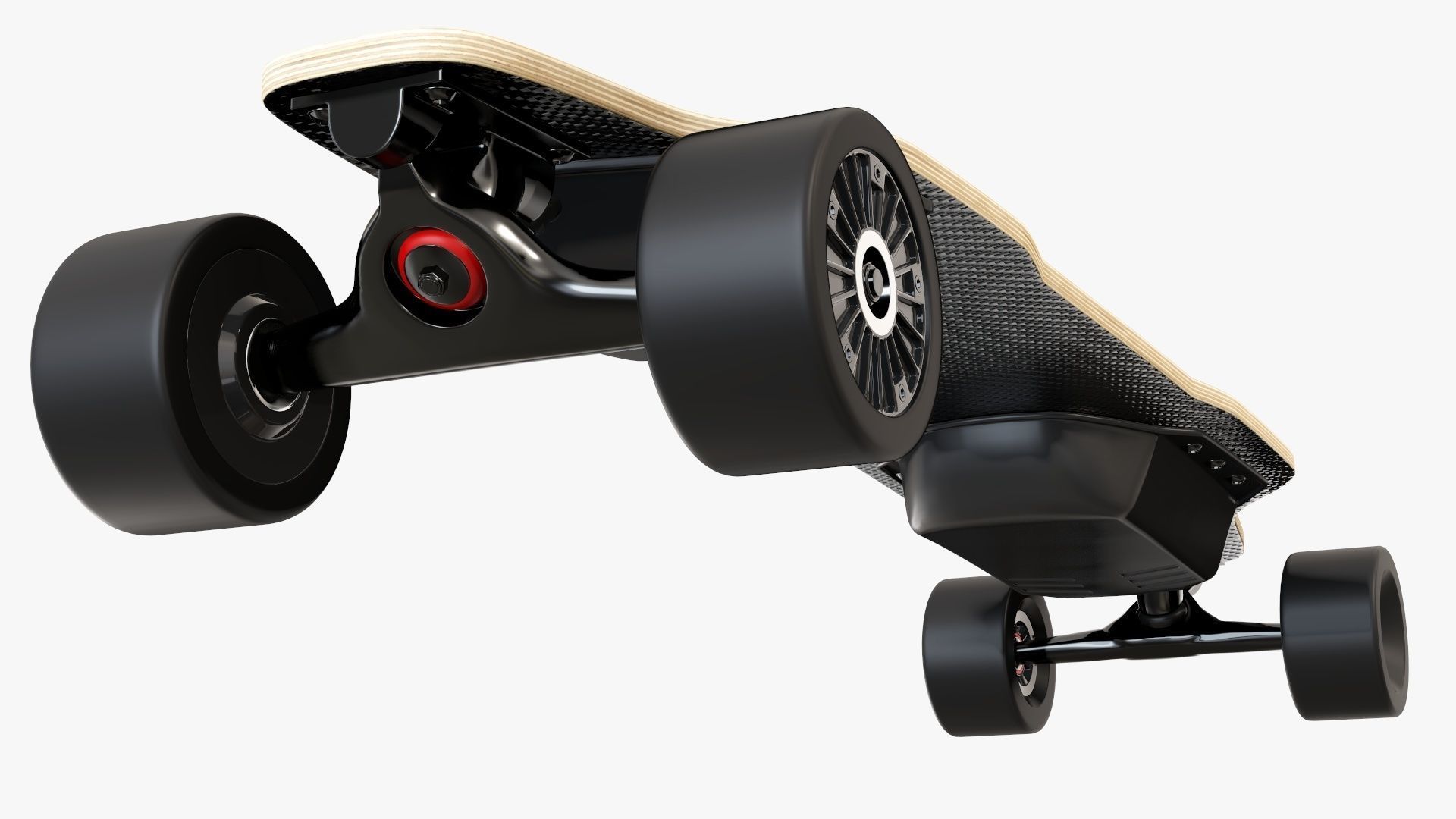 Skateboard electric 01 3D model_2