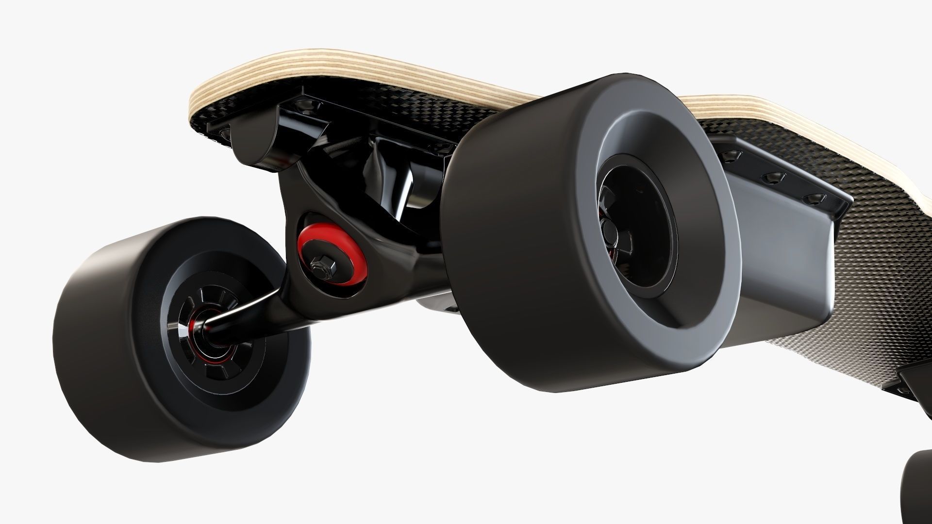 Skateboard electric 01 3D model_5