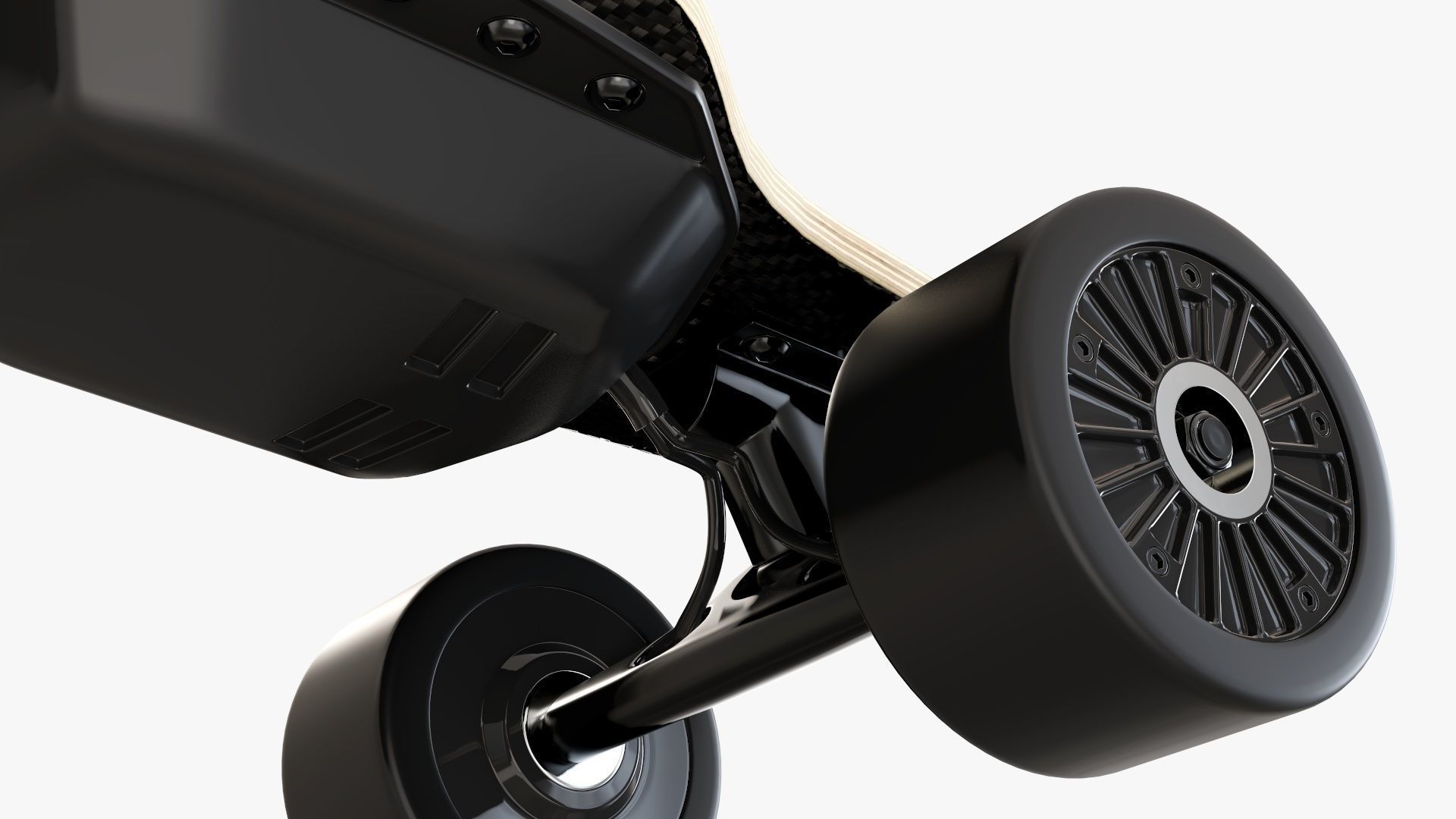 Skateboard electric 01 3D model_4