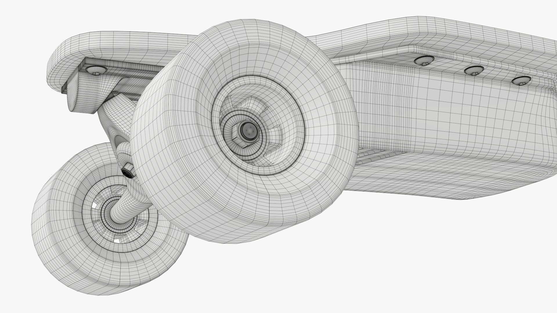 Skateboard electric 01 3D model_17