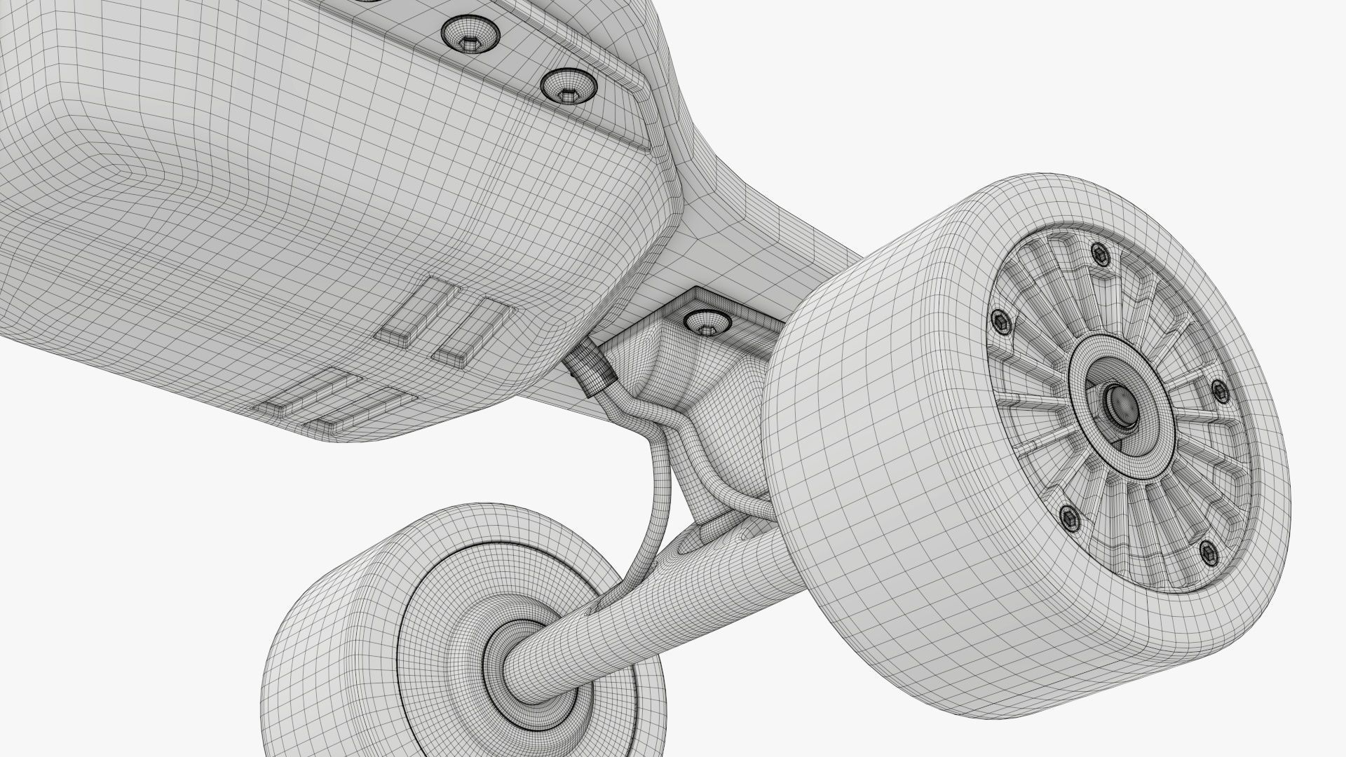 Skateboard electric 01 3D model_15