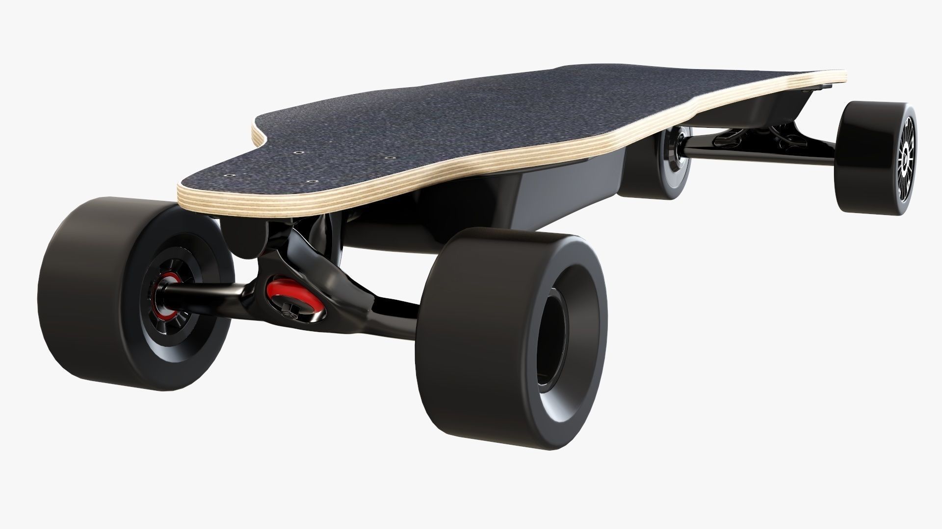 Skateboard electric 01 3D model_11