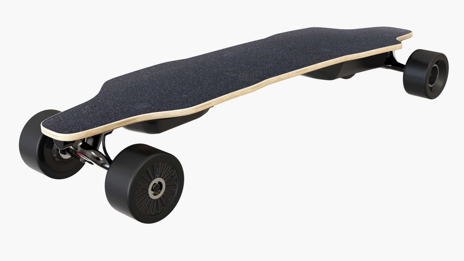 Skateboard electric 01 3D model_1