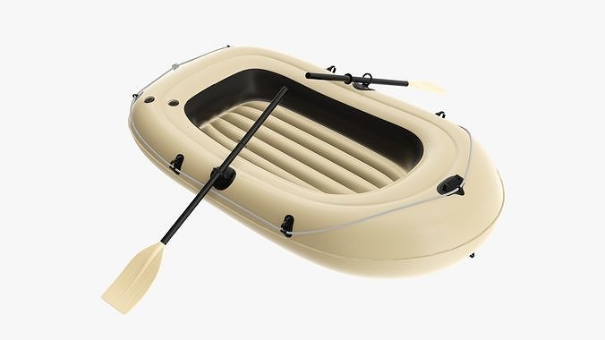 Boat inflatable 05 3D model