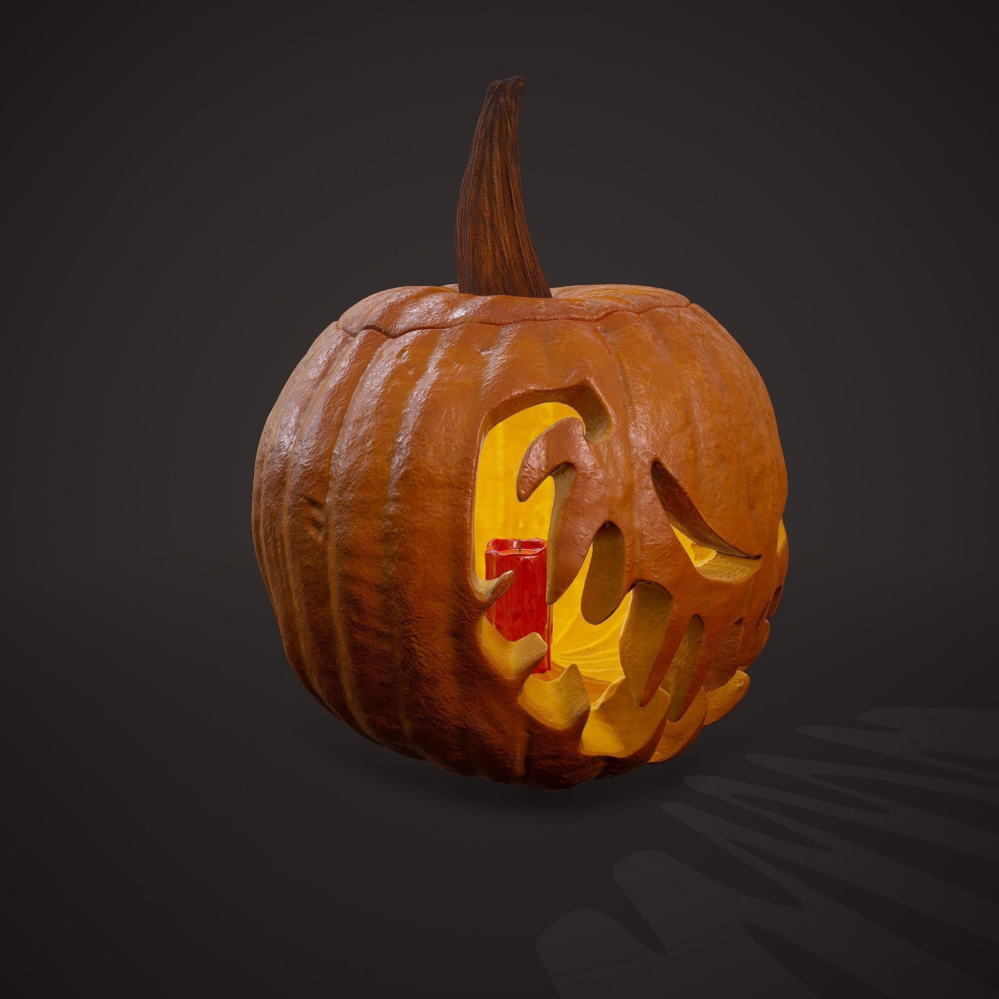 Halloween Horror Props Pack  3D Model Collection_125