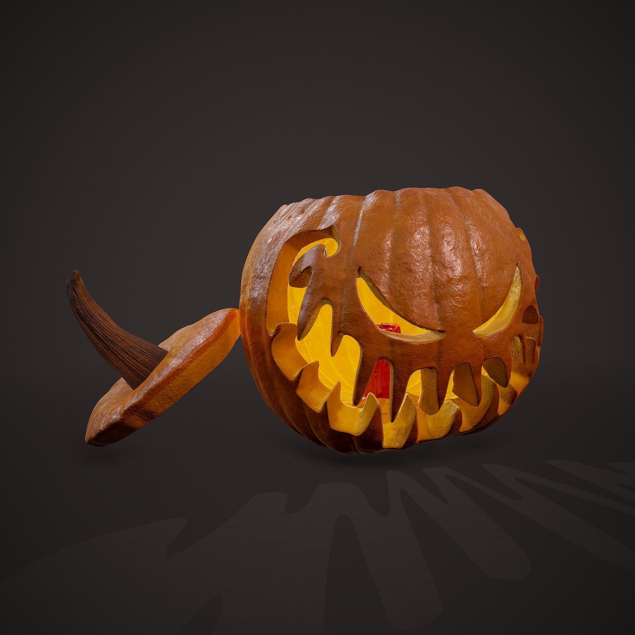 Halloween Horror Props Pack  3D Model Collection_128