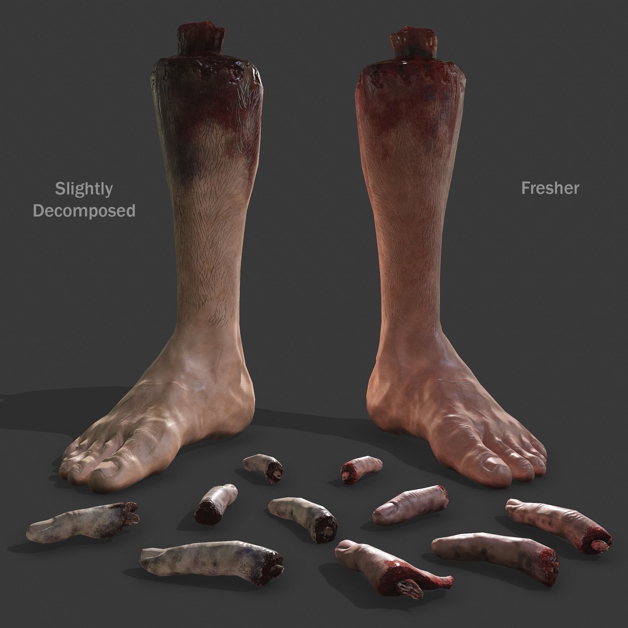 Halloween Horror Props Pack  3D Model Collection_72