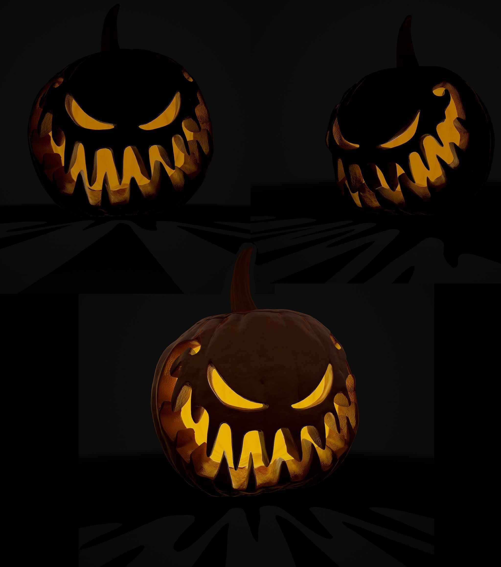 Halloween Horror Props Pack  3D Model Collection_139