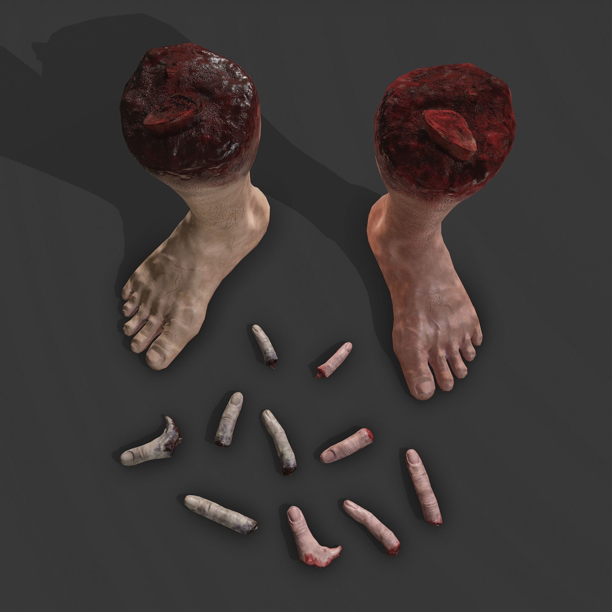 Halloween Horror Props Pack  3D Model Collection_71