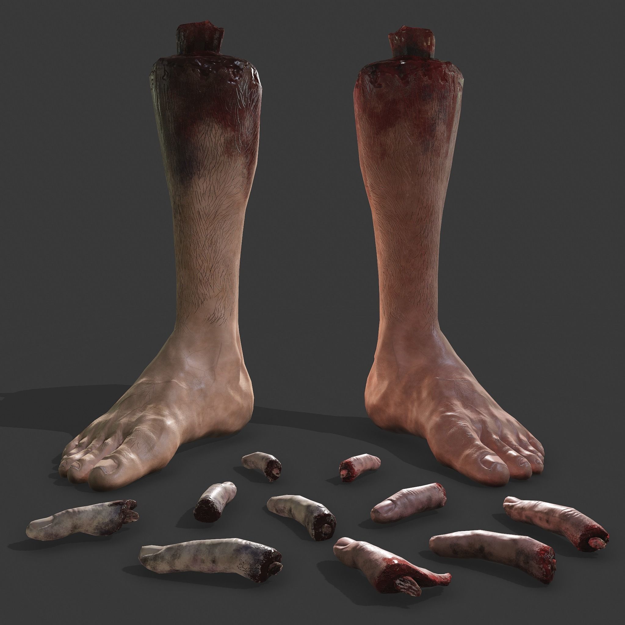 Halloween Horror Props Pack  3D Model Collection_70