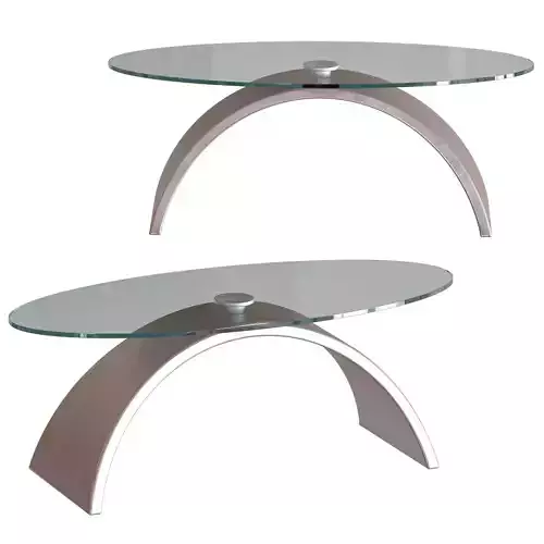 Milan Iris - Oval Top Cocktail Table