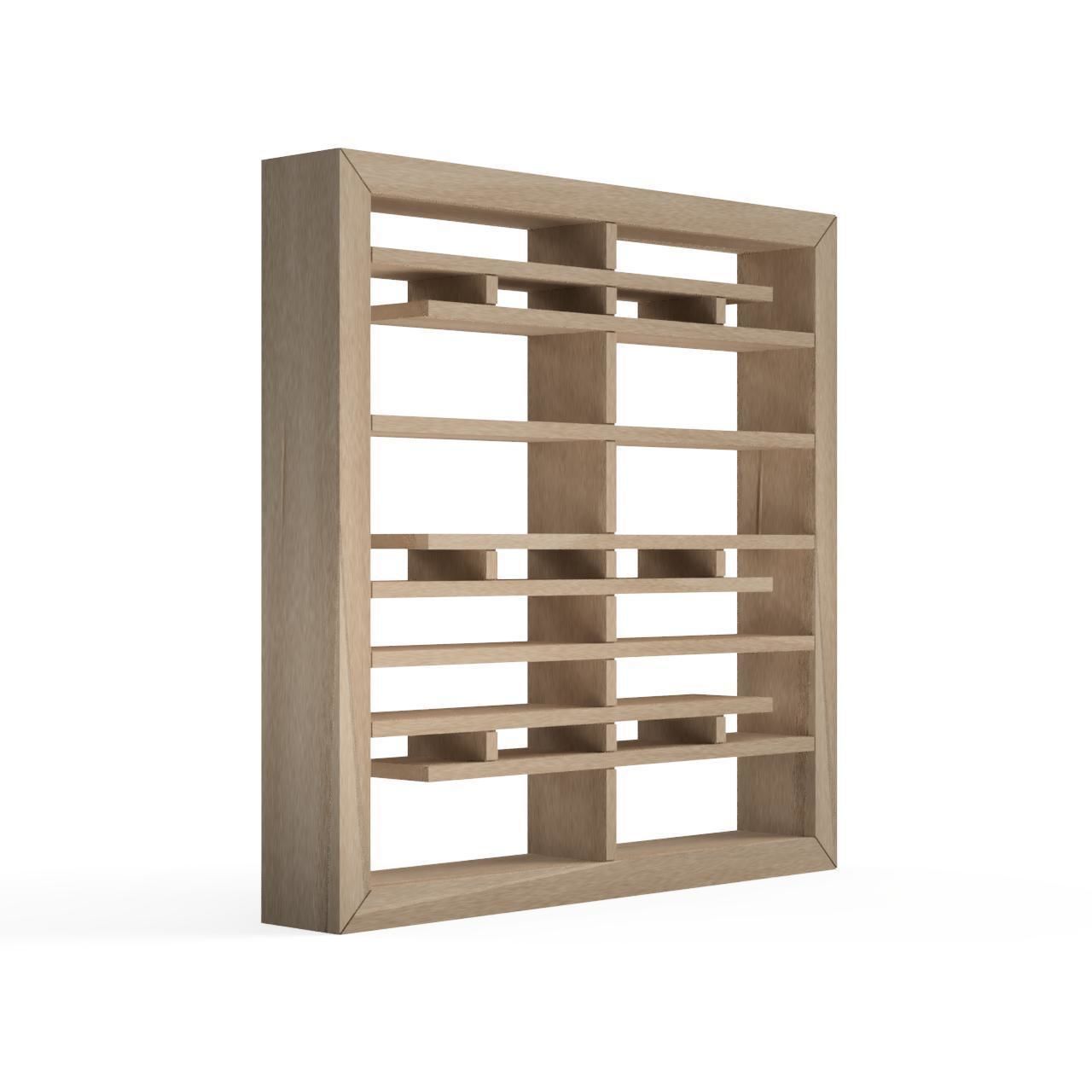 Ikadakasumi japanese wall shelf 3D print model_2