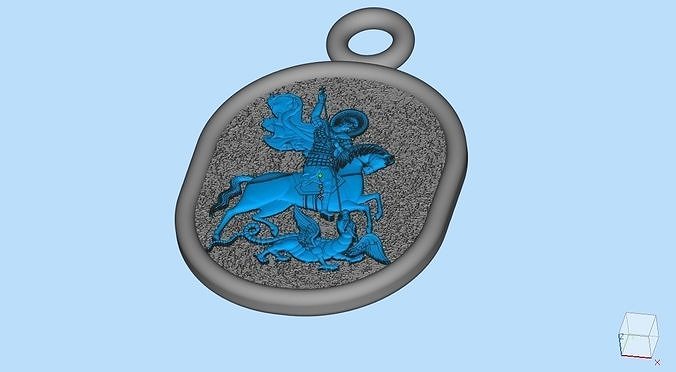 Sao Jorge 3D print model