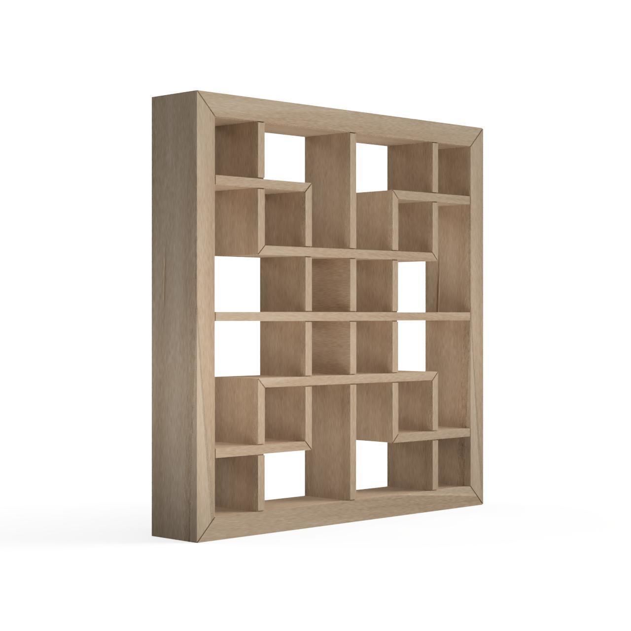 Kadotsunagi wooden frame with squares 3D print model_2