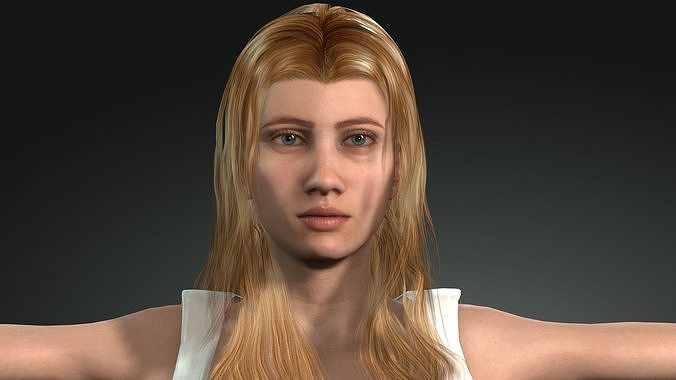 Woman 3D model