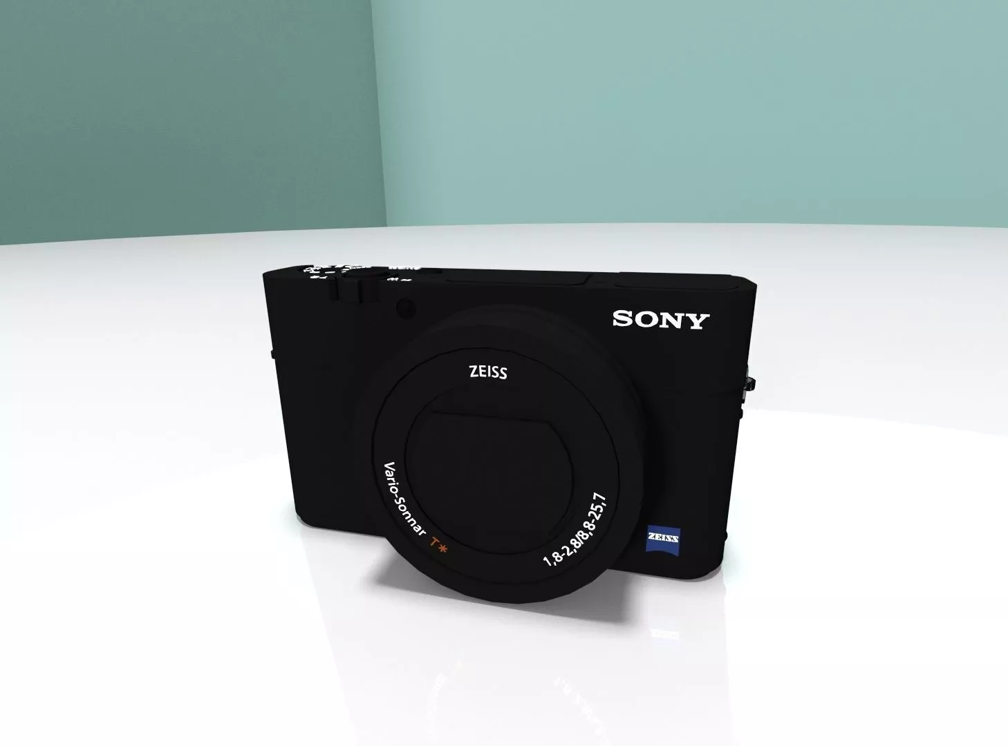 Sony Camera RX100 IV Free 3D model