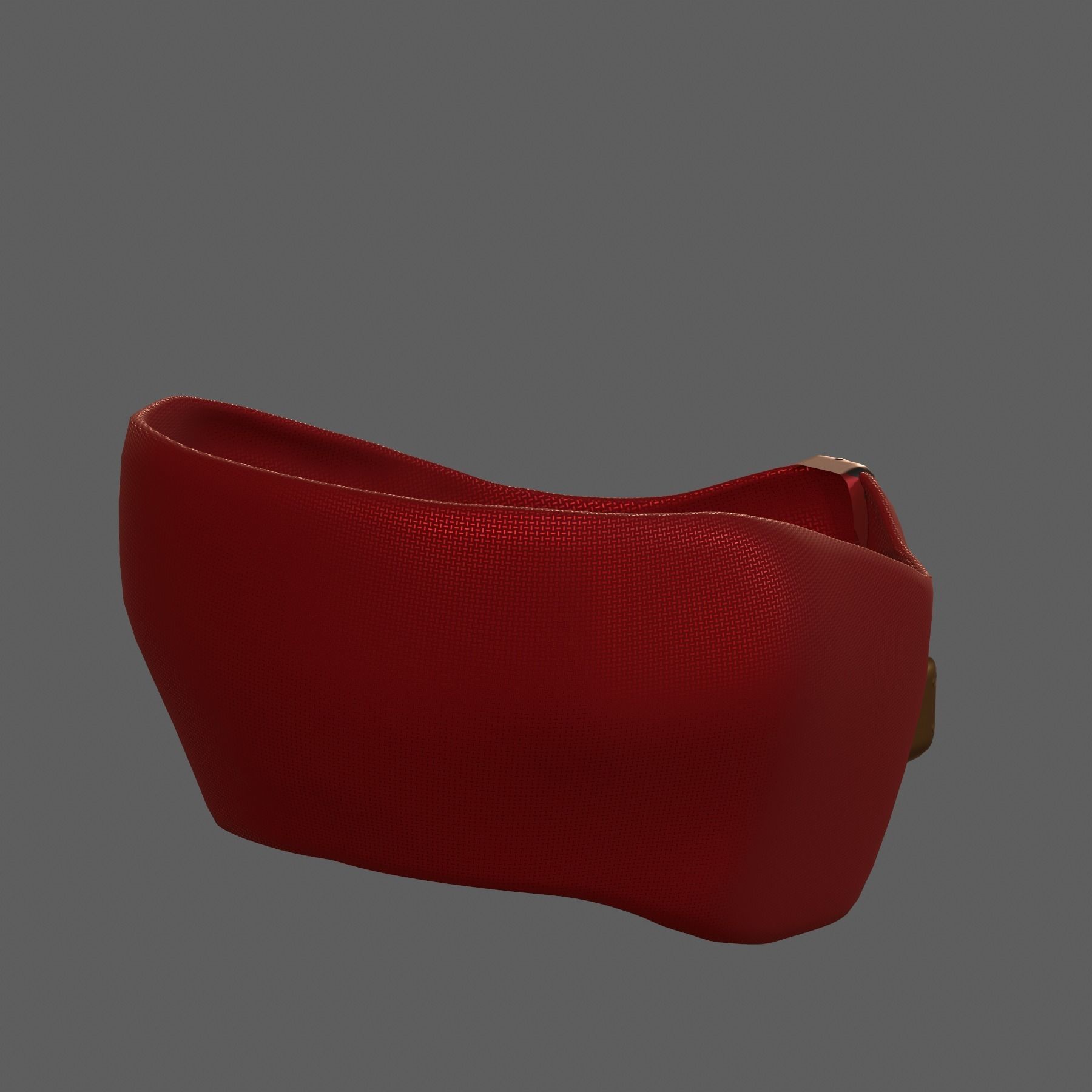 Gas mask helmet 3d model scifi Low-poly Low-poly 3D model_5