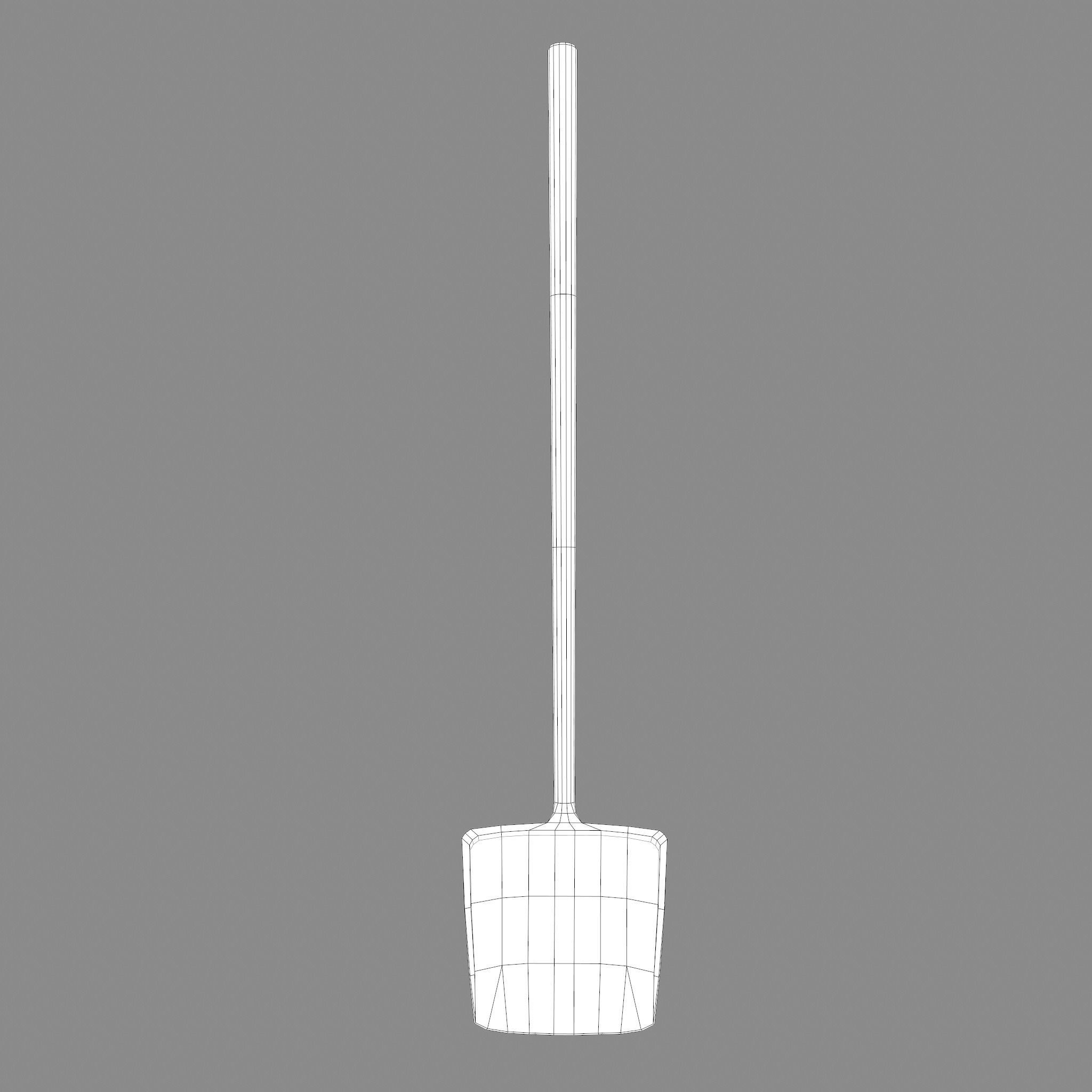 Small Coal Shovel  Low-poly 3D model_21