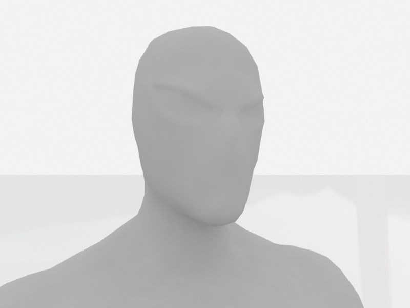 Spider Man low Low-poly 3D model_7