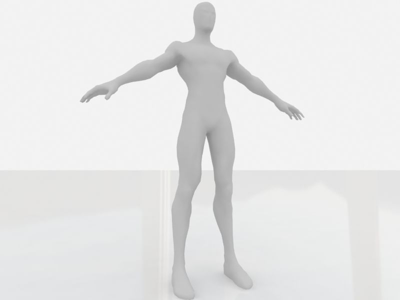 Spider Man low Low-poly 3D model_8