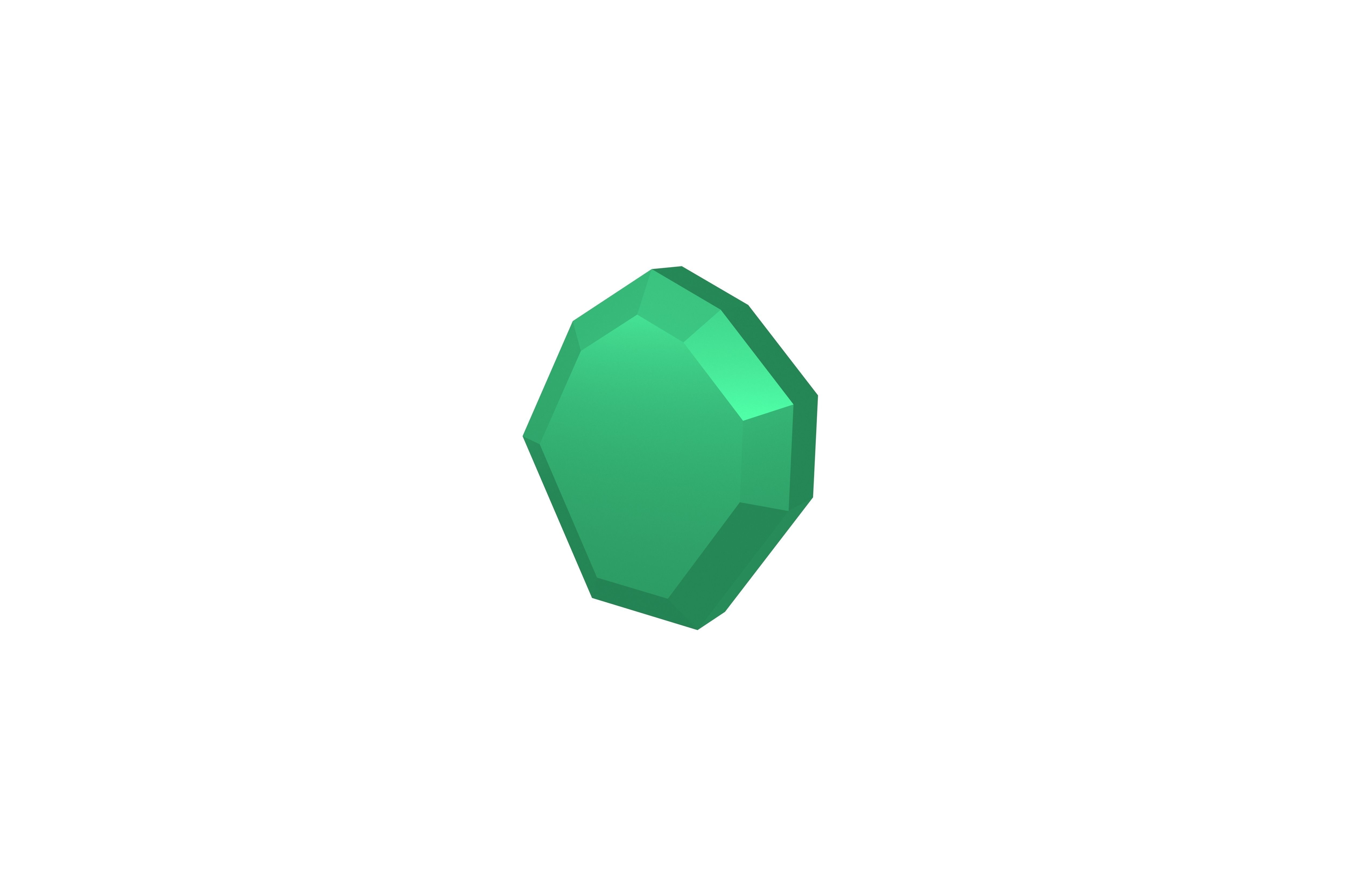 Gem v5 003 Low-poly 3D model_2