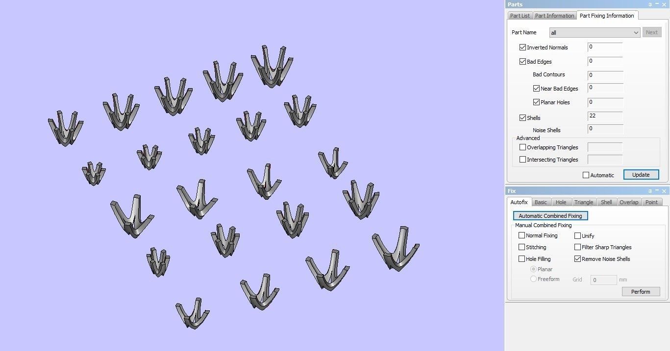 Jewelry settings 3D print model_5