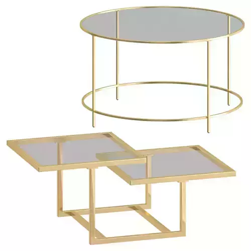 Henn and Hart collection - coffee tables set