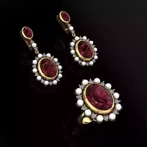 Ring and Earrings 125