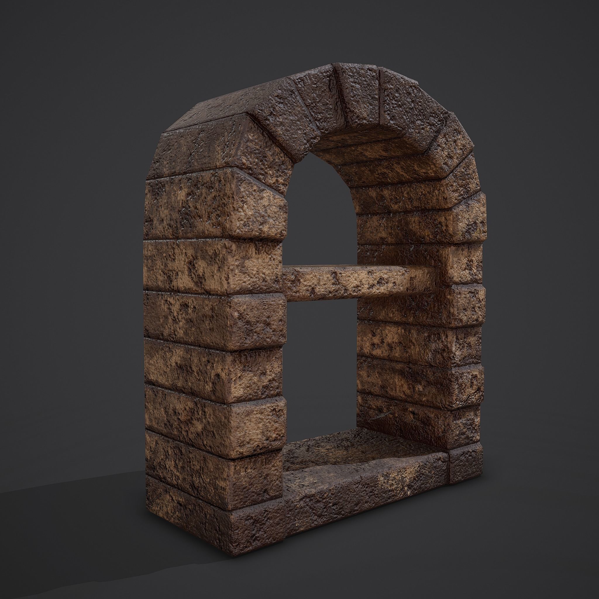 Medieval Bakers Oven  Low-poly 3D model_3