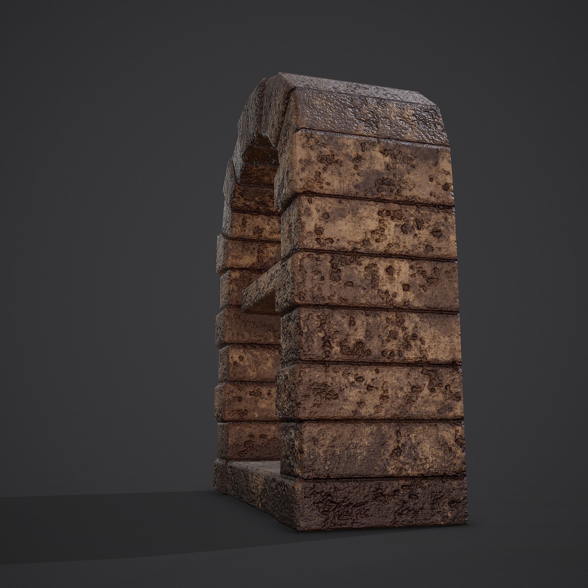 Medieval Bakers Oven  Low-poly 3D model_5