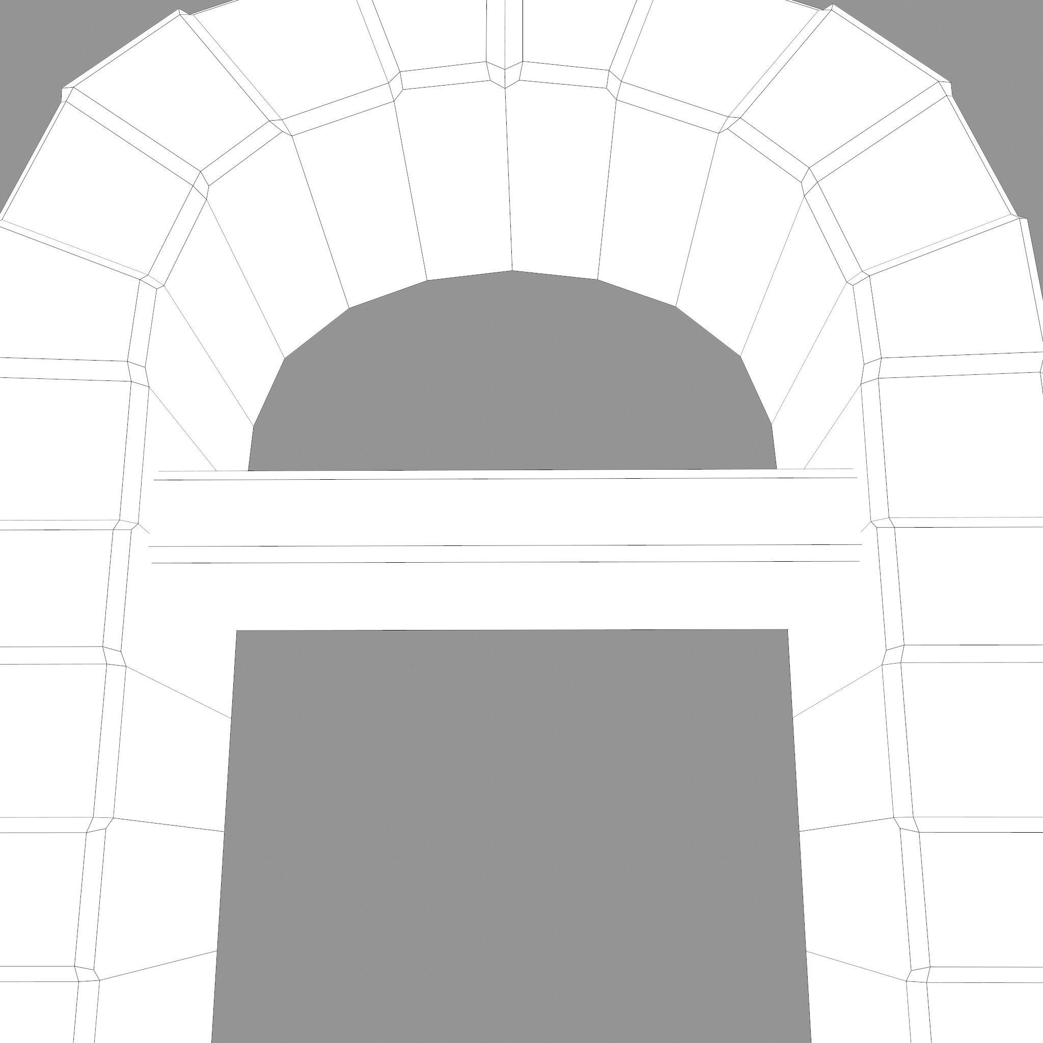 Medieval Bakers Oven  Low-poly 3D model_29