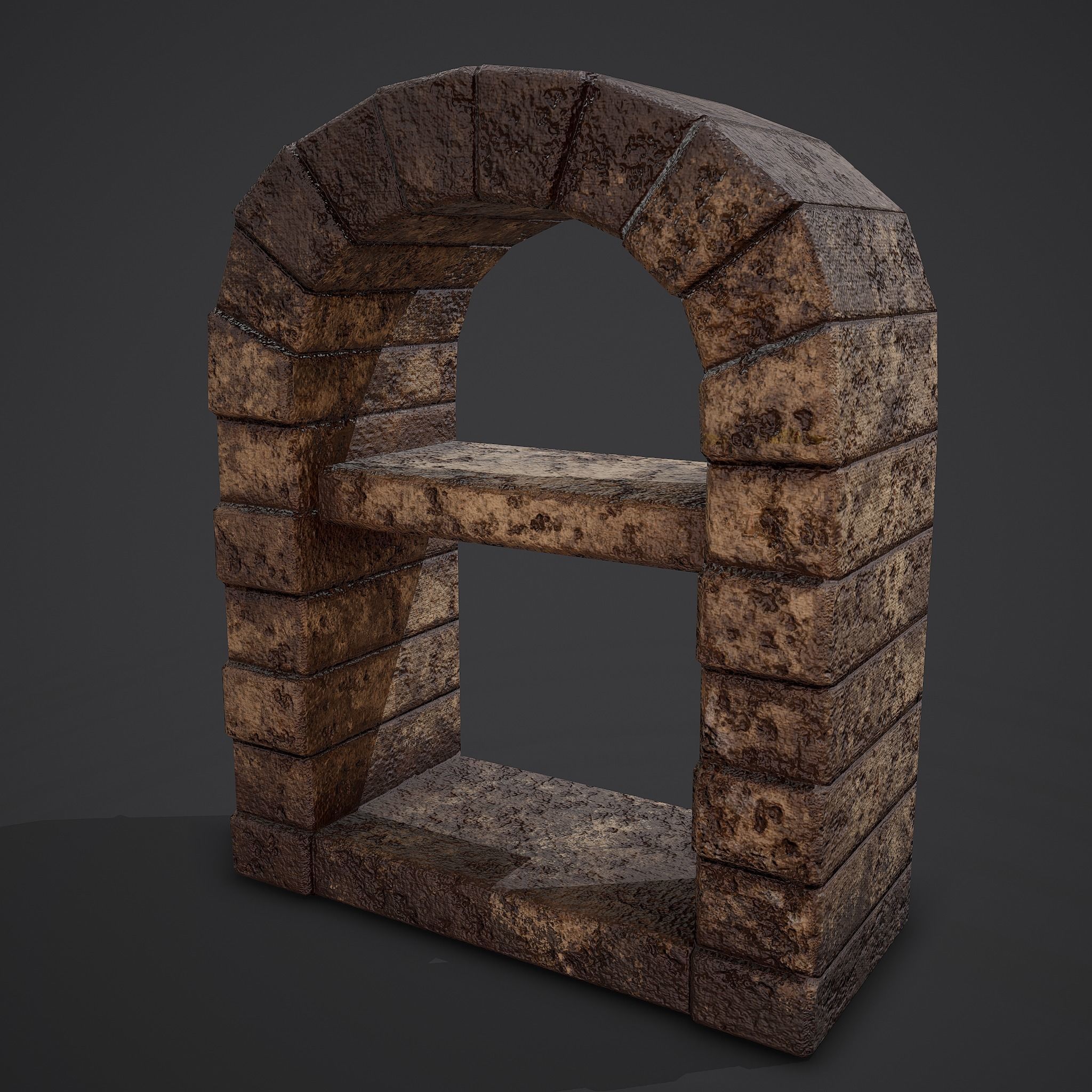 Medieval Bakers Oven  Low-poly 3D model_2