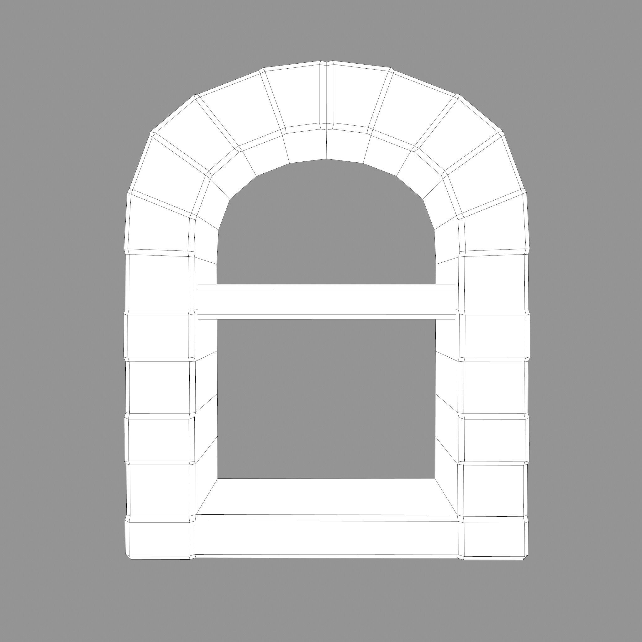 Medieval Bakers Oven  Low-poly 3D model_23