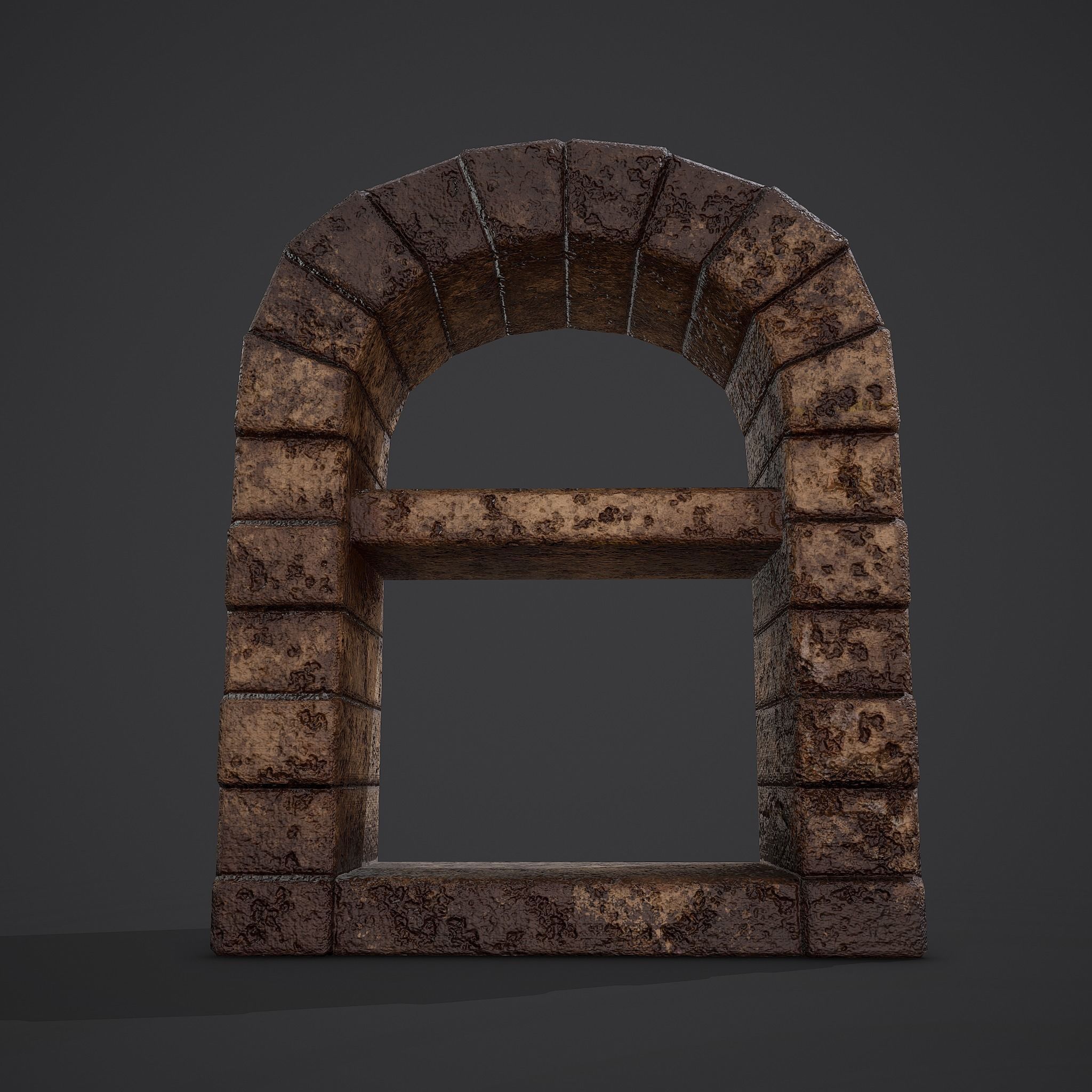 Medieval Bakers Oven  Low-poly 3D model_7