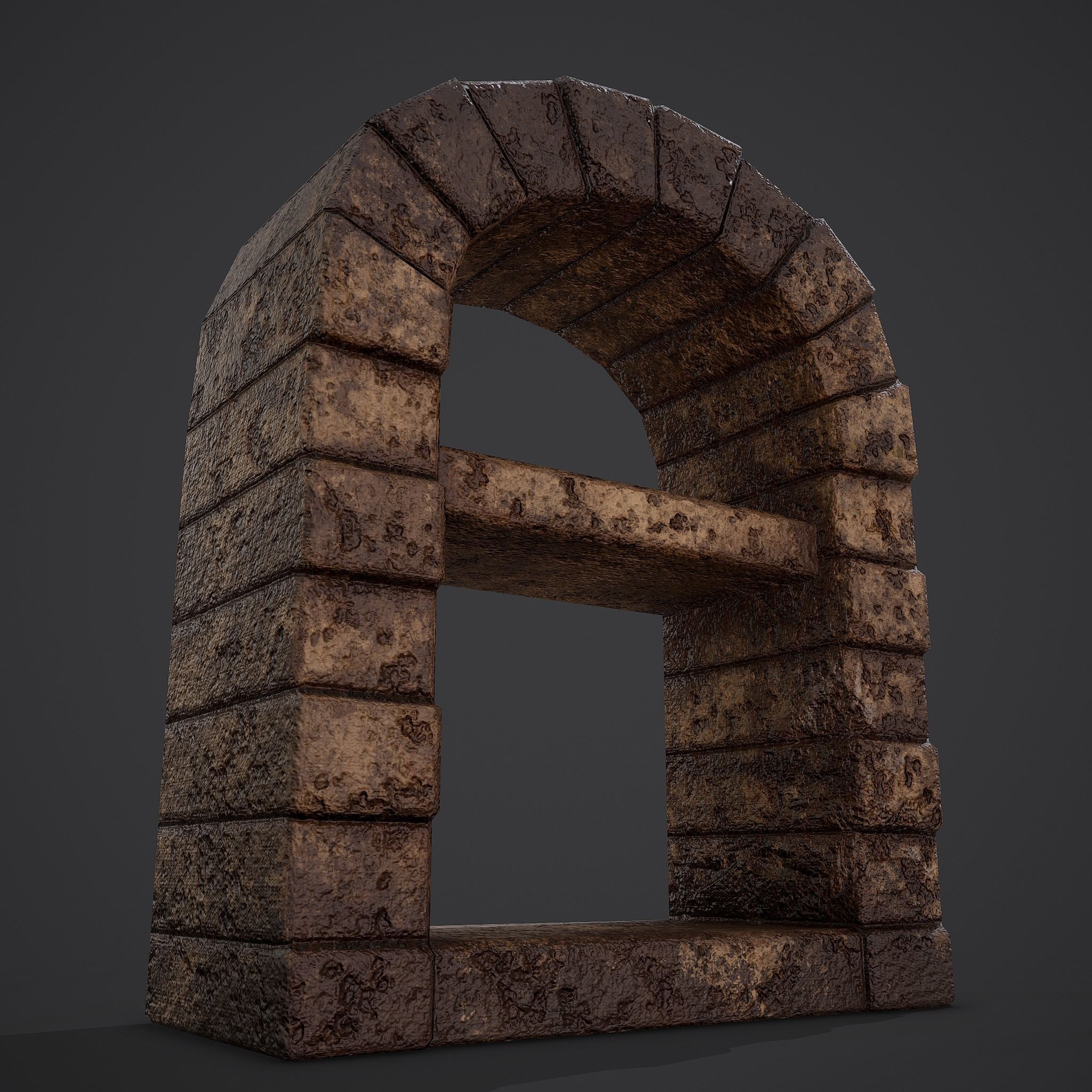 Medieval Bakers Oven  Low-poly 3D model_10