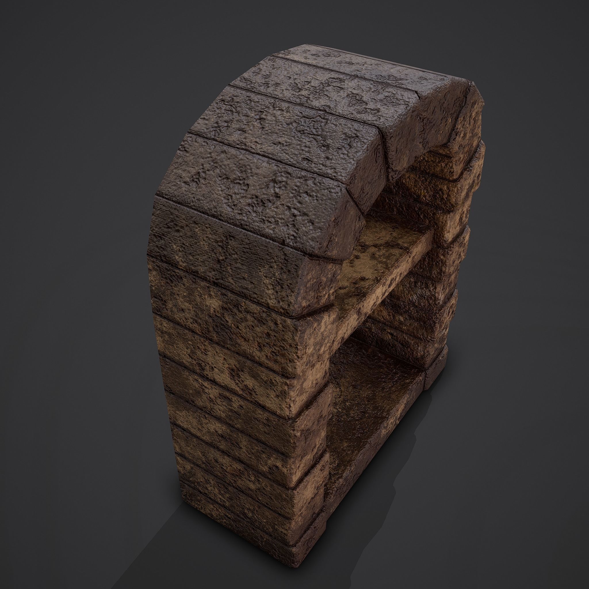 Medieval Bakers Oven  Low-poly 3D model_18