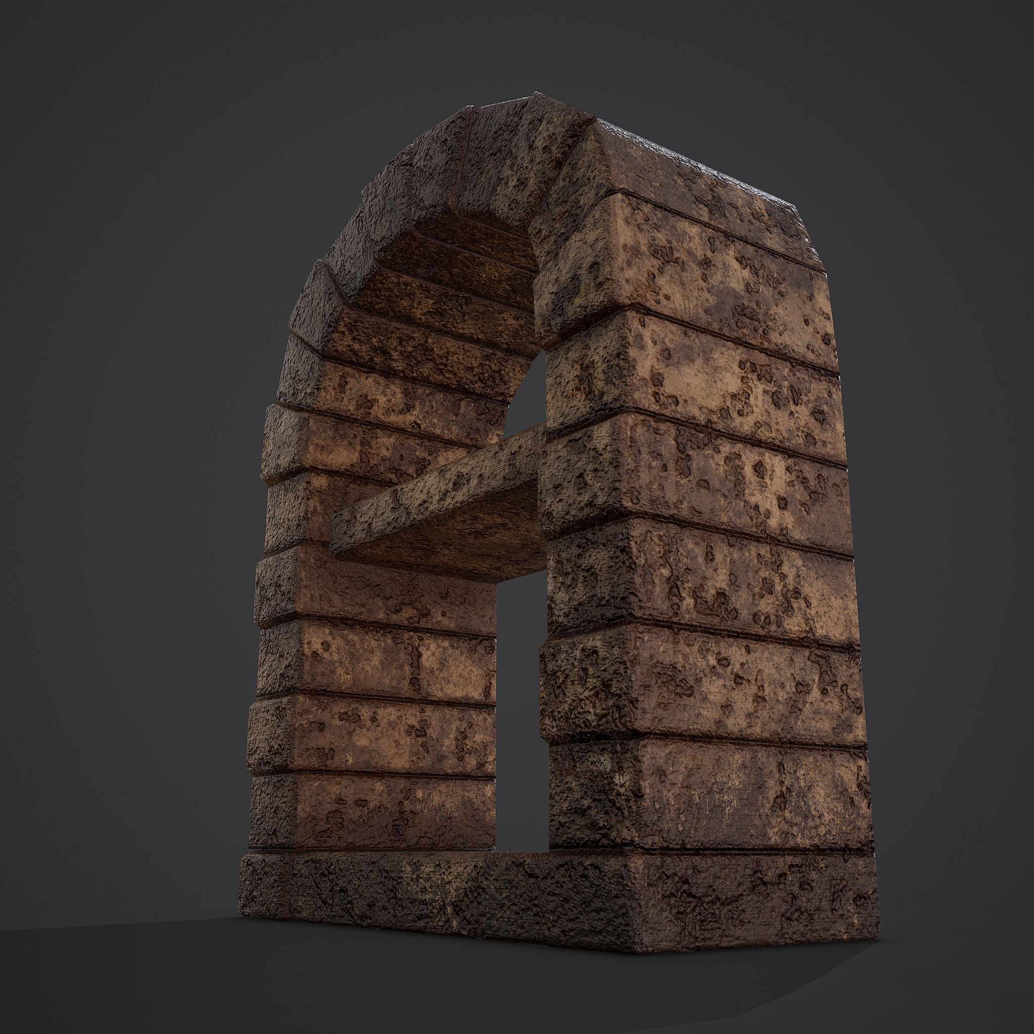 Medieval Bakers Oven  Low-poly 3D model_16
