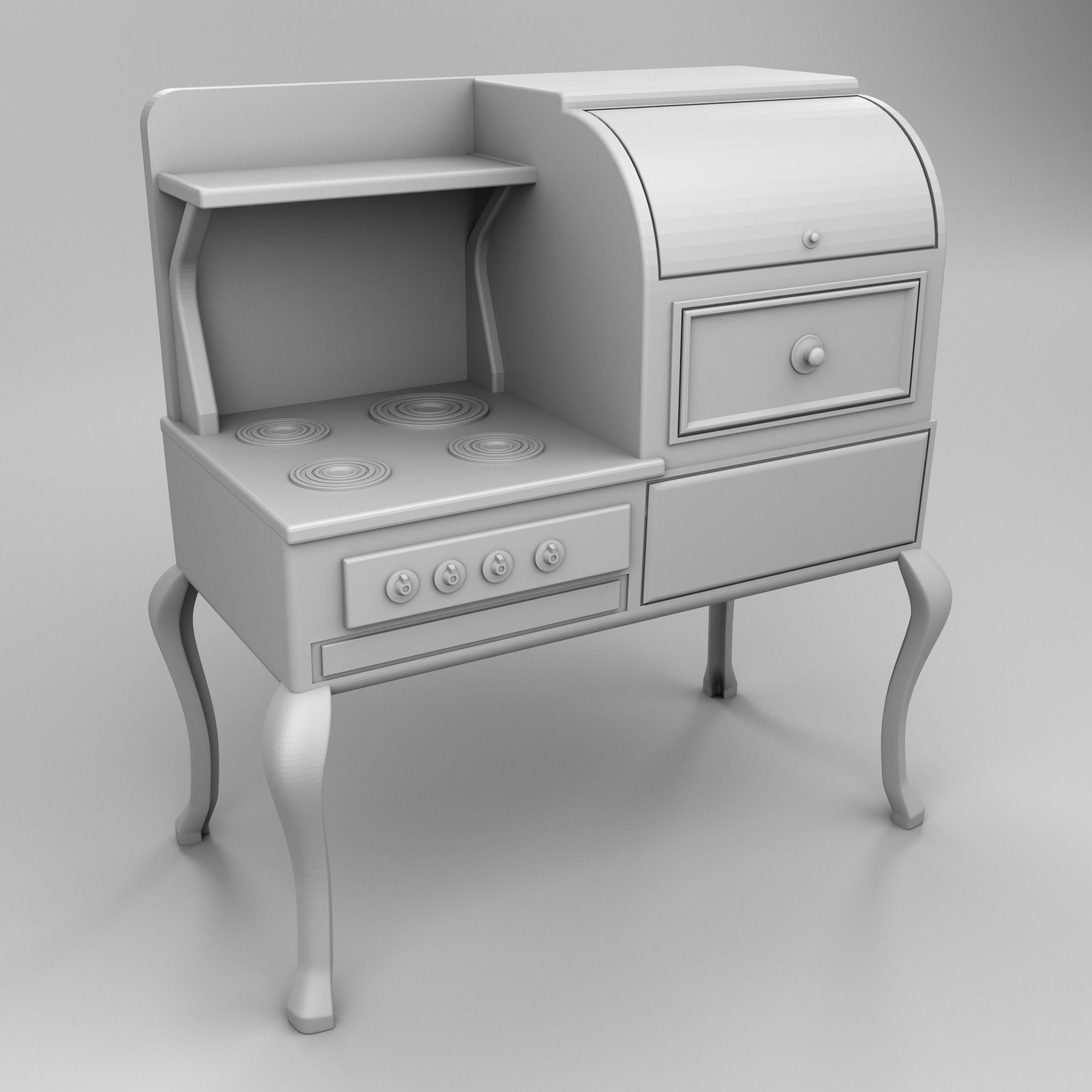 Home interior 3D print model_18