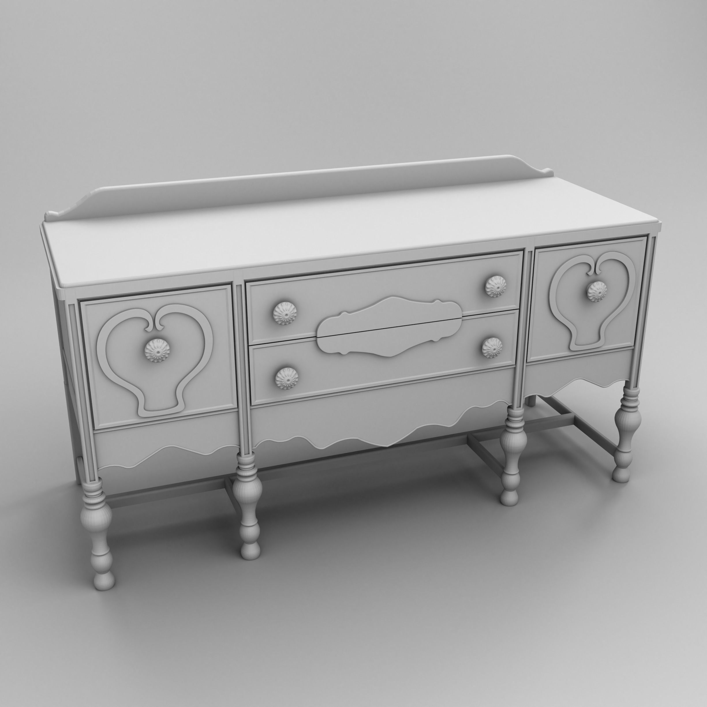 Home interior 3D print model_40