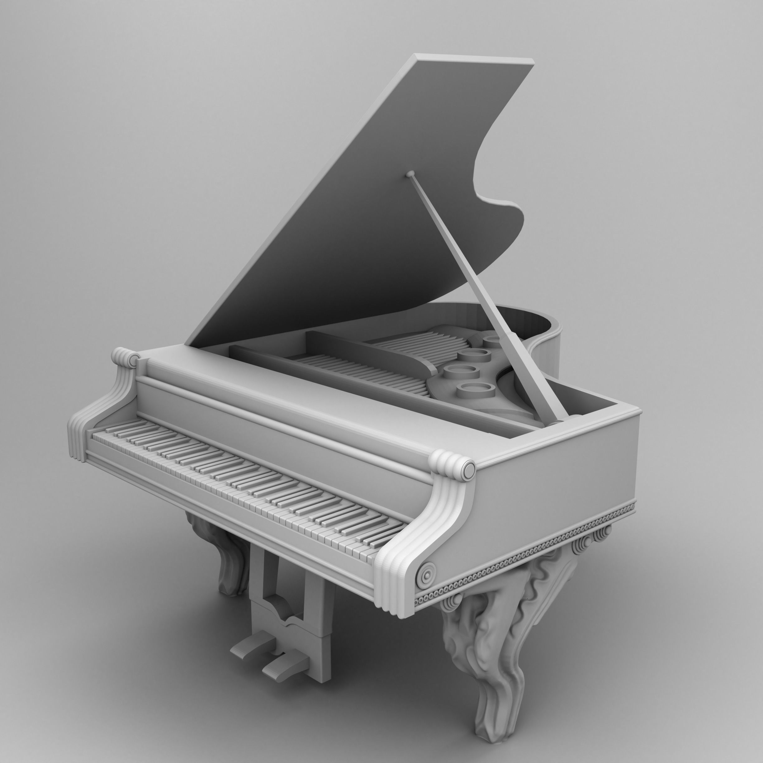 Home interior 3D print model_36