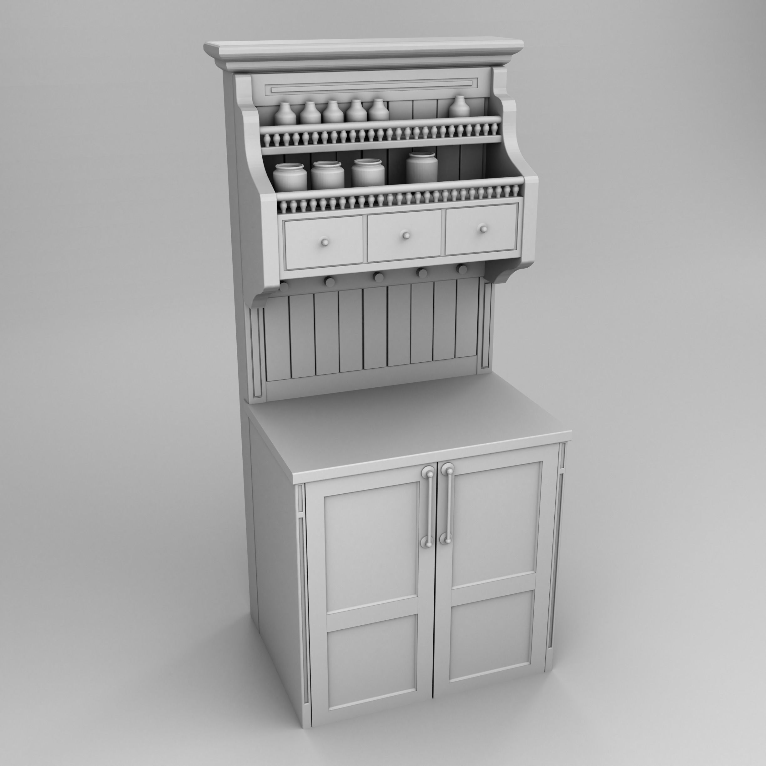 Home interior 3D print model_2