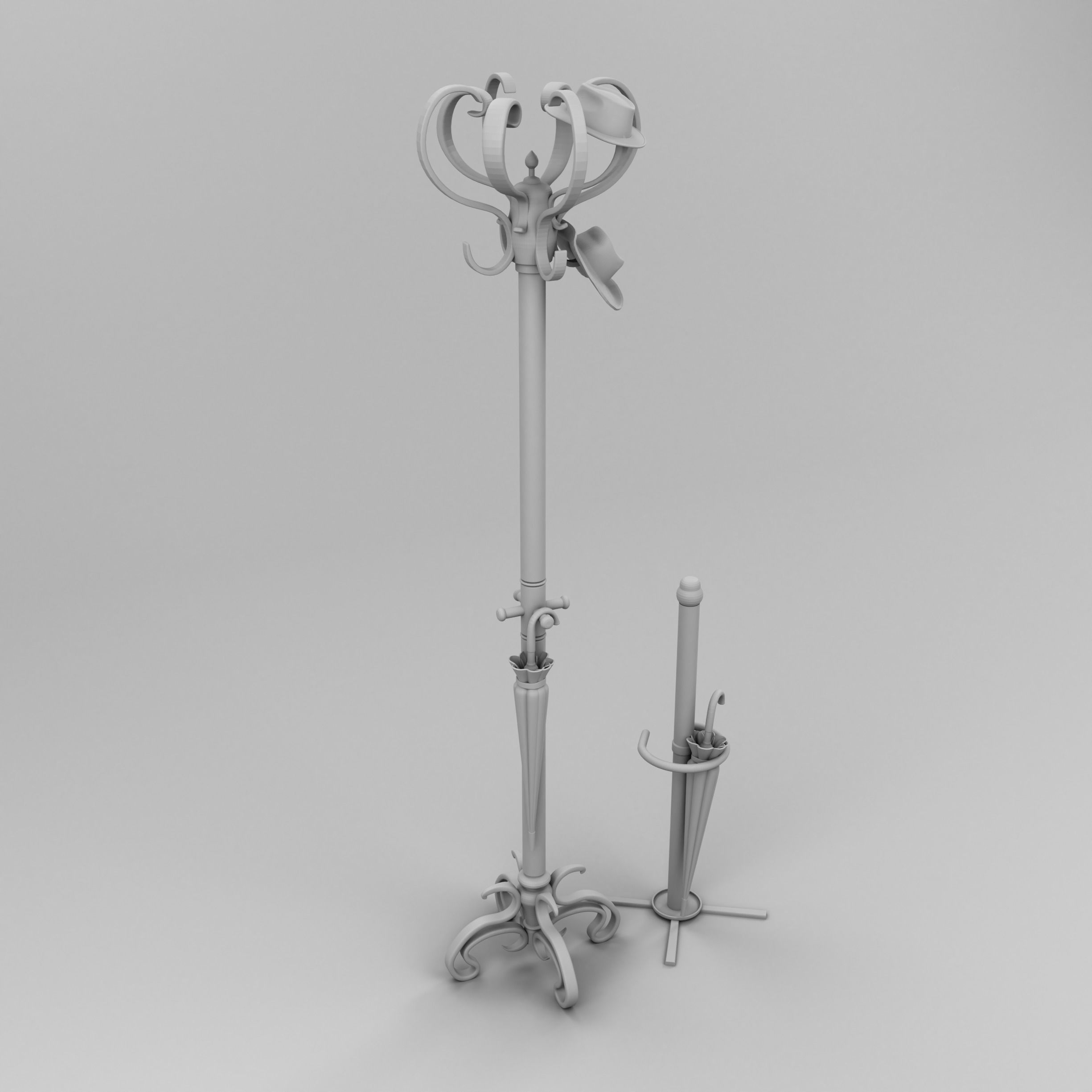 Home interior 3D print model_10