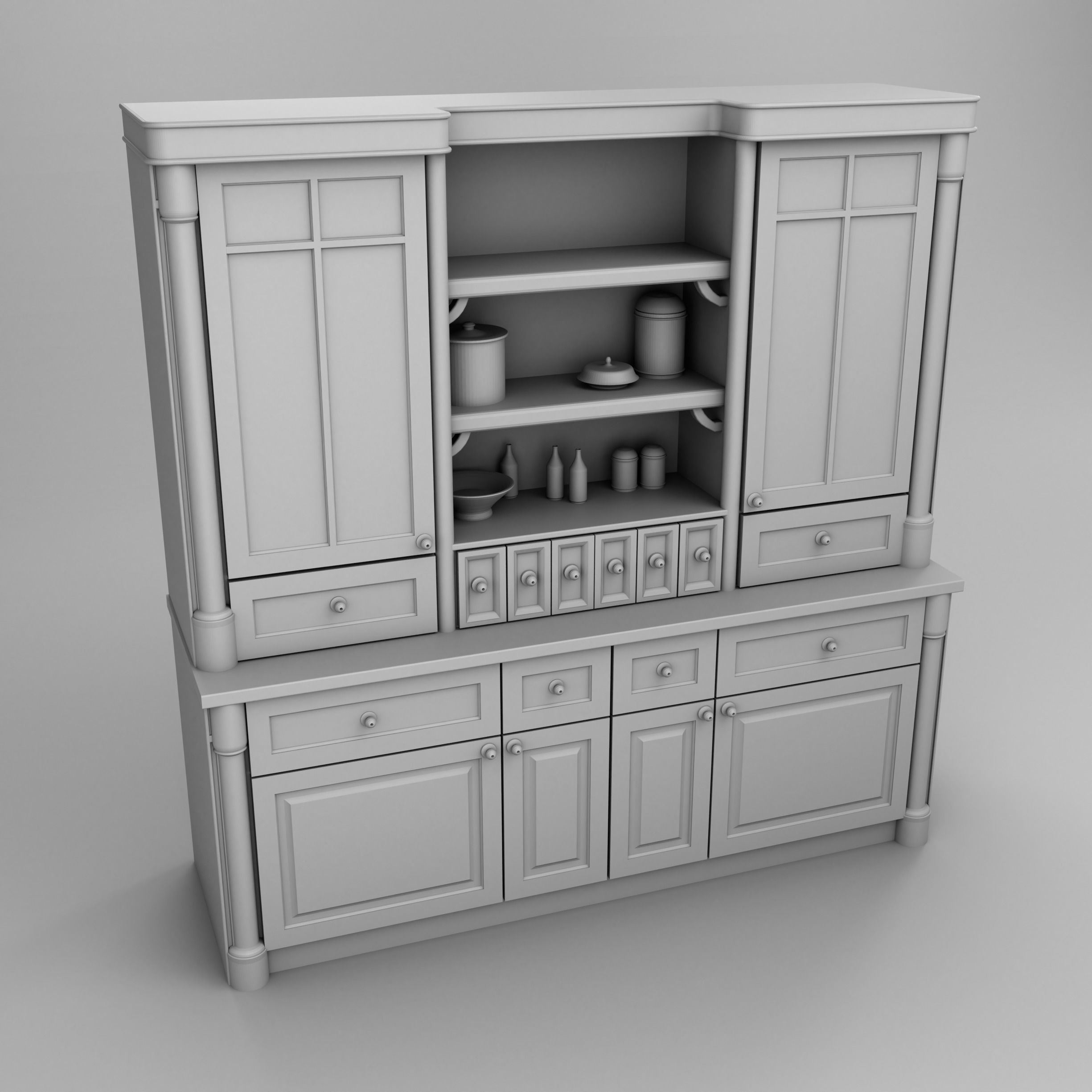 Home interior 3D print model_43