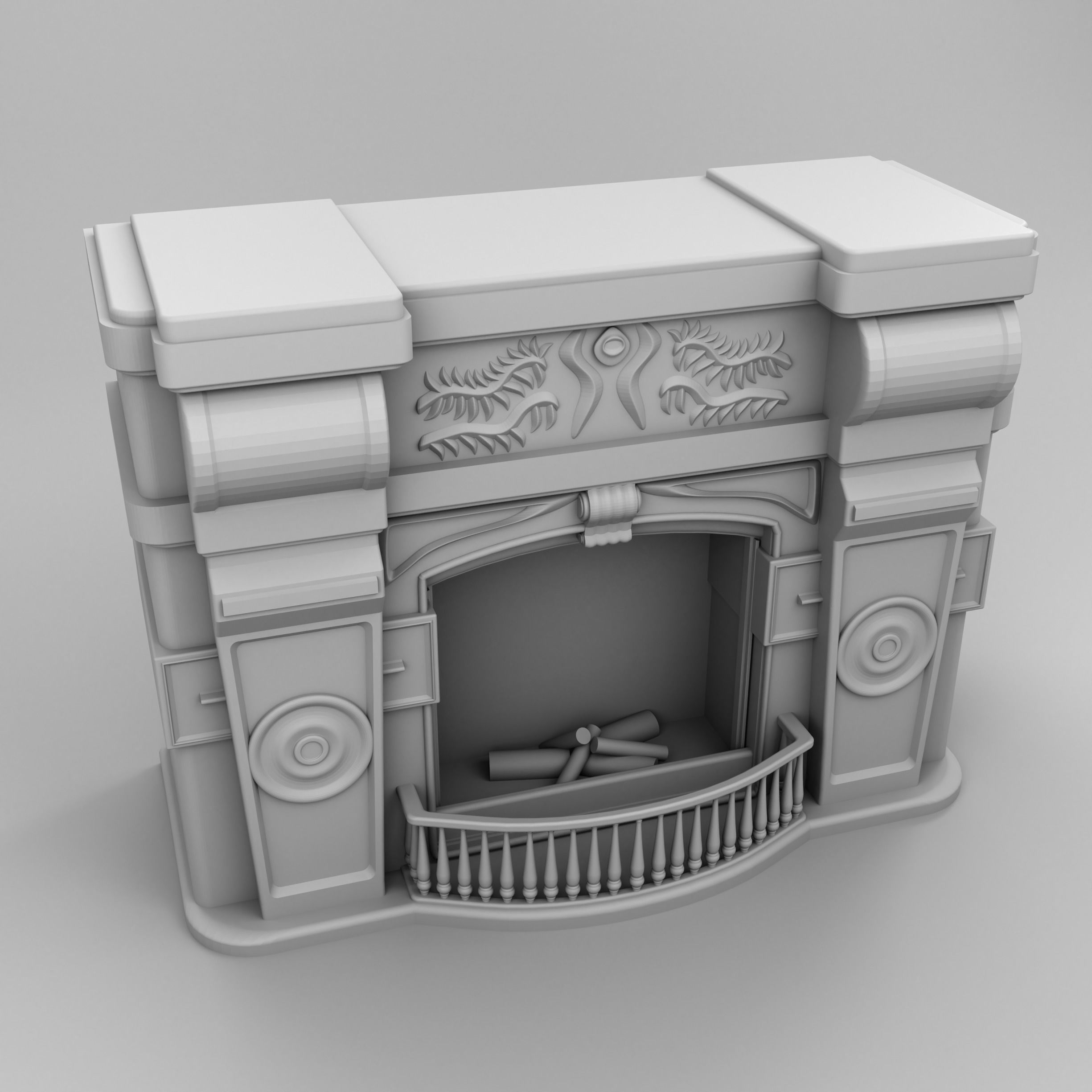 Home interior 3D print model_33