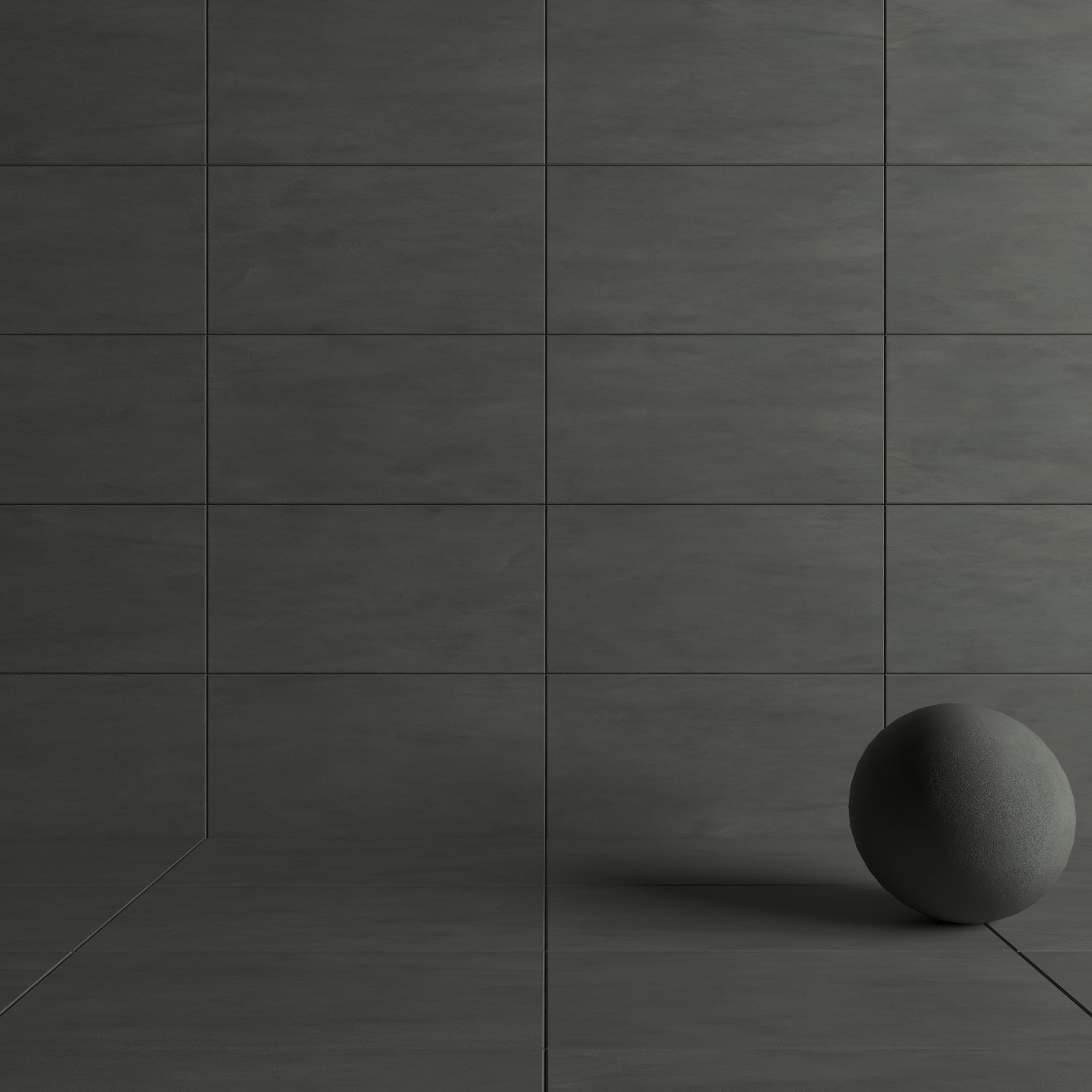 Concrete wall tiles Luce Piombo 60x120 Texture_3